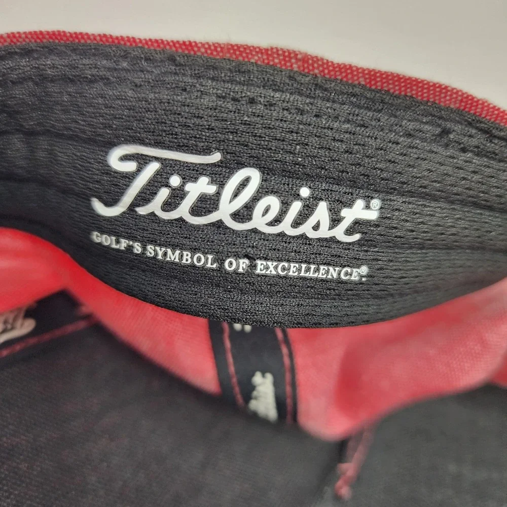 Titleist Golf‎ Hat Charlston Rope Oxford Special Edition Headwear Red